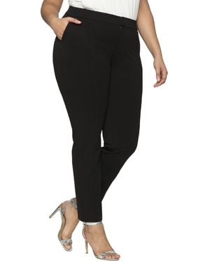 Eloquii The Ultimate Stretch Slim Leg Pant - Black