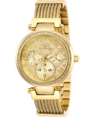 INVICTA WATCH 28918 Angel Quartz Chronograph Dial Watch - Black
