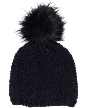 Echo Reverse Jersey Knit Beanie - Blue