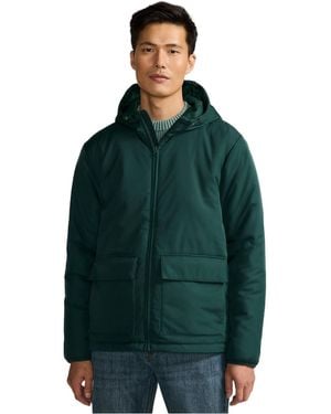 Lands' End Featherfree Insulated Hooded Jacket - Green