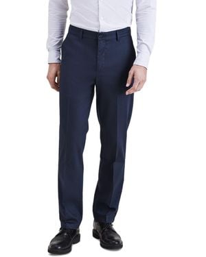 Dockers Signature Straight Fit Iron Free Khaki Pants - Blue