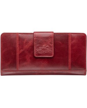 Mancini Casablanca Collection Clutch Wallet - Red
