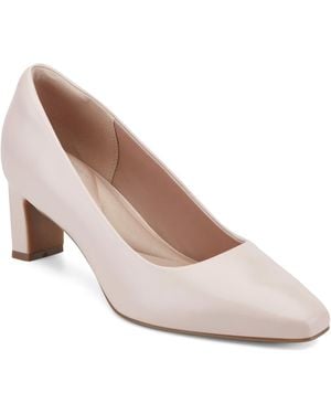 Rockport Merida Block Heel Pumps - Pink