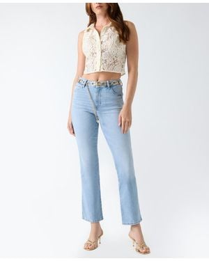 Guess Sleeveless Hudson Top - Blue