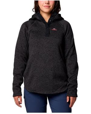 Columbia Georgia Bulldogs Sweater Weather Raglan Pullover Hoodie - Black