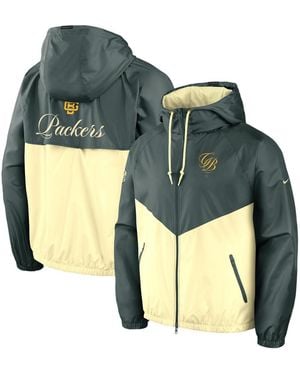 Nike Green/ Cream Green Bay Packers 2026 Rivalries Collection Windrunner Full-zip Jacket