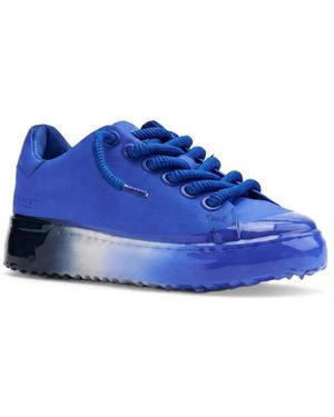 Mallet Grftr Lite Ombre Dip Platform Leather Sneakers - Blue
