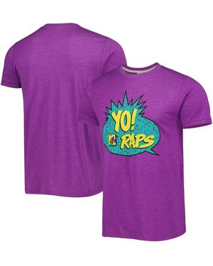 Homage And Yo! Mtv Raps Tri-blend T-shirt - Purple