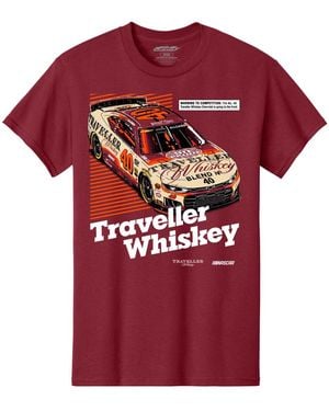 Classic Ink Justin Allgaier Traveler Whiskey T-shirt - Red