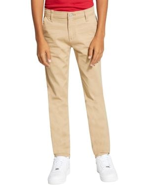 Levi's Big Boys 502 Regular Taper Fit Chino Twill Pants - Natural