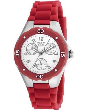 INVICTA WATCH 18789 Angel Quartz Chronograph Dial Watch - Red
