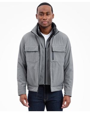Michael Kors Dressy Pocket Jacket - Gray