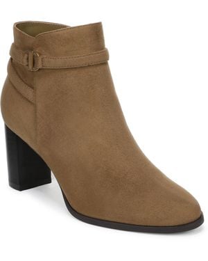 Giani Bernini Robynn Block Heel Booties - Brown