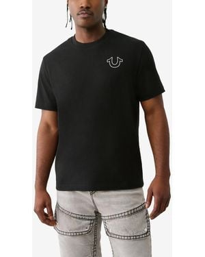 ◆TRUE RELIGION◆パフプリント ブッダフェイス Tシャツ 送料込 TR BUDDHA PUFF PRINT TEE | True Religion