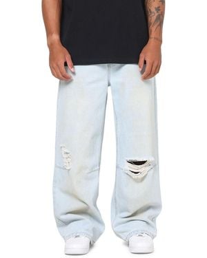 Saint Morta Amplus Distressed Jeans - Black