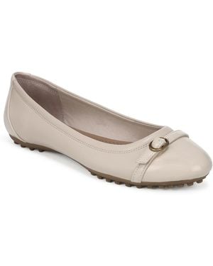 Giani Bernini Carrla Slip-on Ballet Flats - White