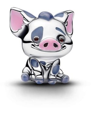 PANDORA Disney Moana Pua The Pig Charm - Blue