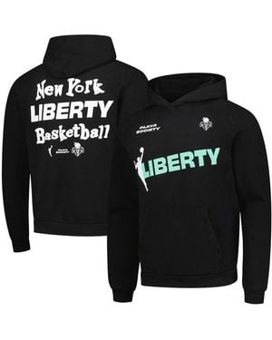 Playa Society And New York Liberty Team Pullover Hoodie - Black