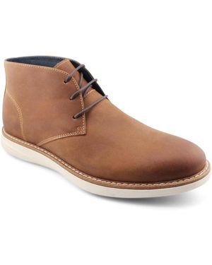Blake McKay Colton Plain Toe Lace Up Casual Hybrid Chukka Boots - Brown
