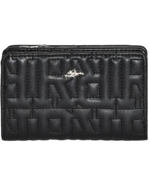 ROOTS Medium Ladies Wallet - Black