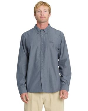 Quiksilver Shore Break Button-front Shirt - Blue