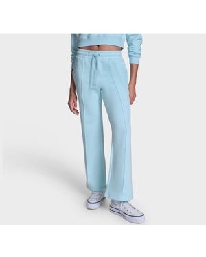 Converse French Terry Front Seam Pants - Blue