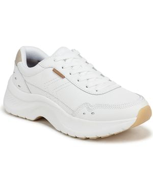 Dr. Scholls Walk Longer Platform Sneakers - White