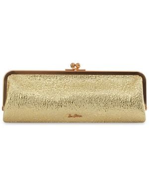 Sam Edelman Kiki Small Convertible Frame Shoulder Handbag - Natural