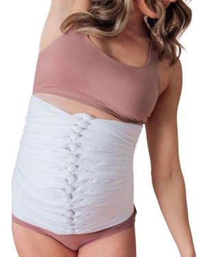 Bellibind Maternity 2-in-1 Belly Besties Custom Postpartum Recovery Belly Wrap Support - Blue