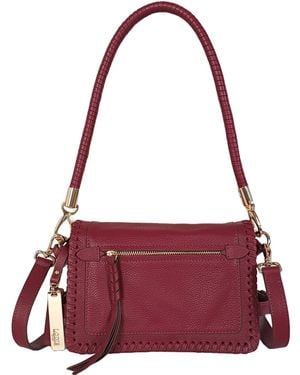 Lodis Elina Flap Small Crossbody Bag - Purple