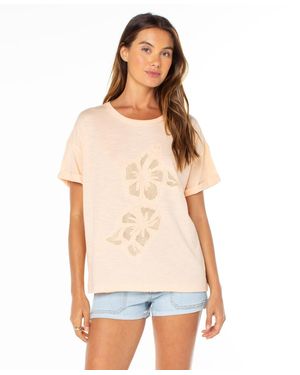 Roxy Sunset Sessions Crew Neck T-shirt - White