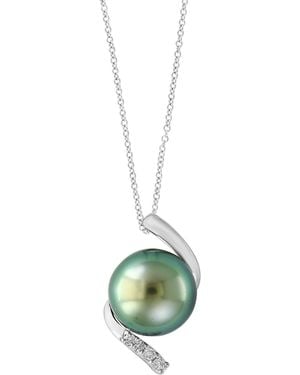 Effy Black Tahitian Pearl (11-12mm - Green