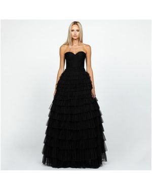 Bariano Serenity Sweetheart Strapless Ball Gown - Black