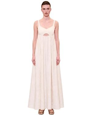 Pcfg Daydreamers Strappy Maxi Dress With Knit Top - Pink