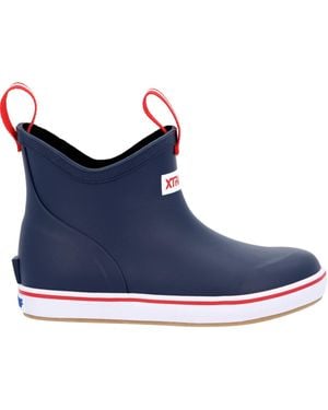XtraTuf Kids Kids' Ankle Deck Boot - Blue