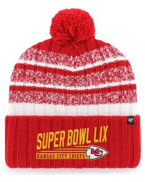 '47 Kansas City Chiefs Super Bowl Lix Tavern Cuffed - Red
