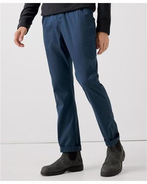 Pact Organic Cotton Daily Twill Midweight Pant - Blue