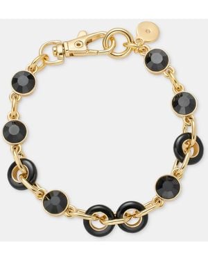 DKNY Stone Flex Bracelet - Metallic