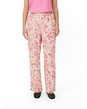 Masai Mapeonos Floral Printed Pants - Pink