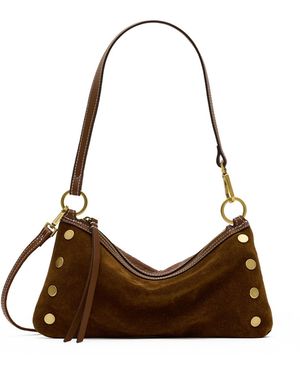 Hammitt Kyle Small Pebbled Leather Crossbody Bag - Brown