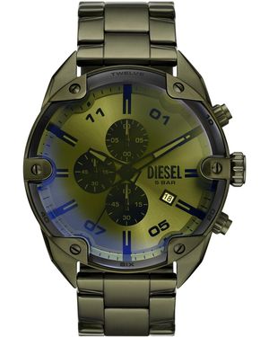 DIESEL Spiked Quartz Chronograph Stainless Steel 49mm - Green