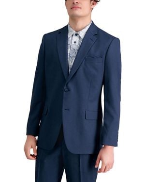 Haggar Travel Performance Suit Separates Jacket - Blue