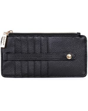 Dopp Mini Pik-me-up Thin Card Holder Wallet - Black