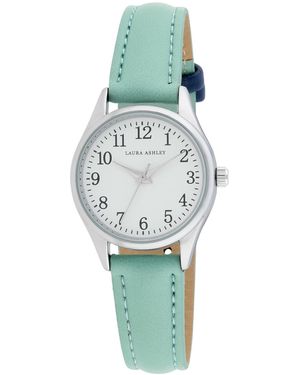 Laura Ashley Quartz Faux Leather Watch 30mm - Multicolor