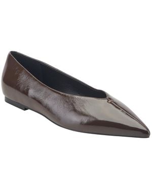 Marc Fisher Casee Pointed Toe Dress Flats - Gray
