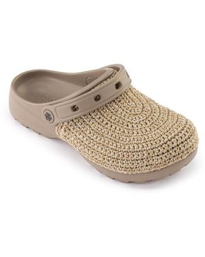 The Sak Bolo Clog - White