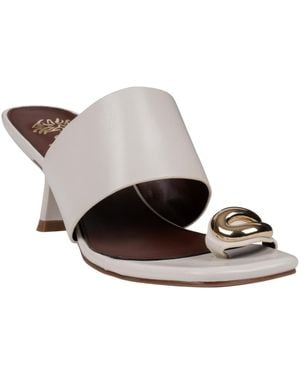 Gc Shoes Carmela Toe Ring Slip-on Dress Sandals - White