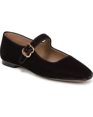 Sam Edelman Michaela Buckled Mary Jane Flats - Black