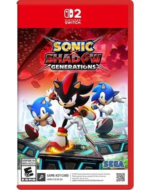 Sega Games Sonic X Shadow Generations For Nintendo Switch 2 (game-key Card) - Red