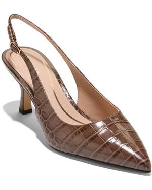 Cole Haan Hansell Sling Back Pumps - Brown